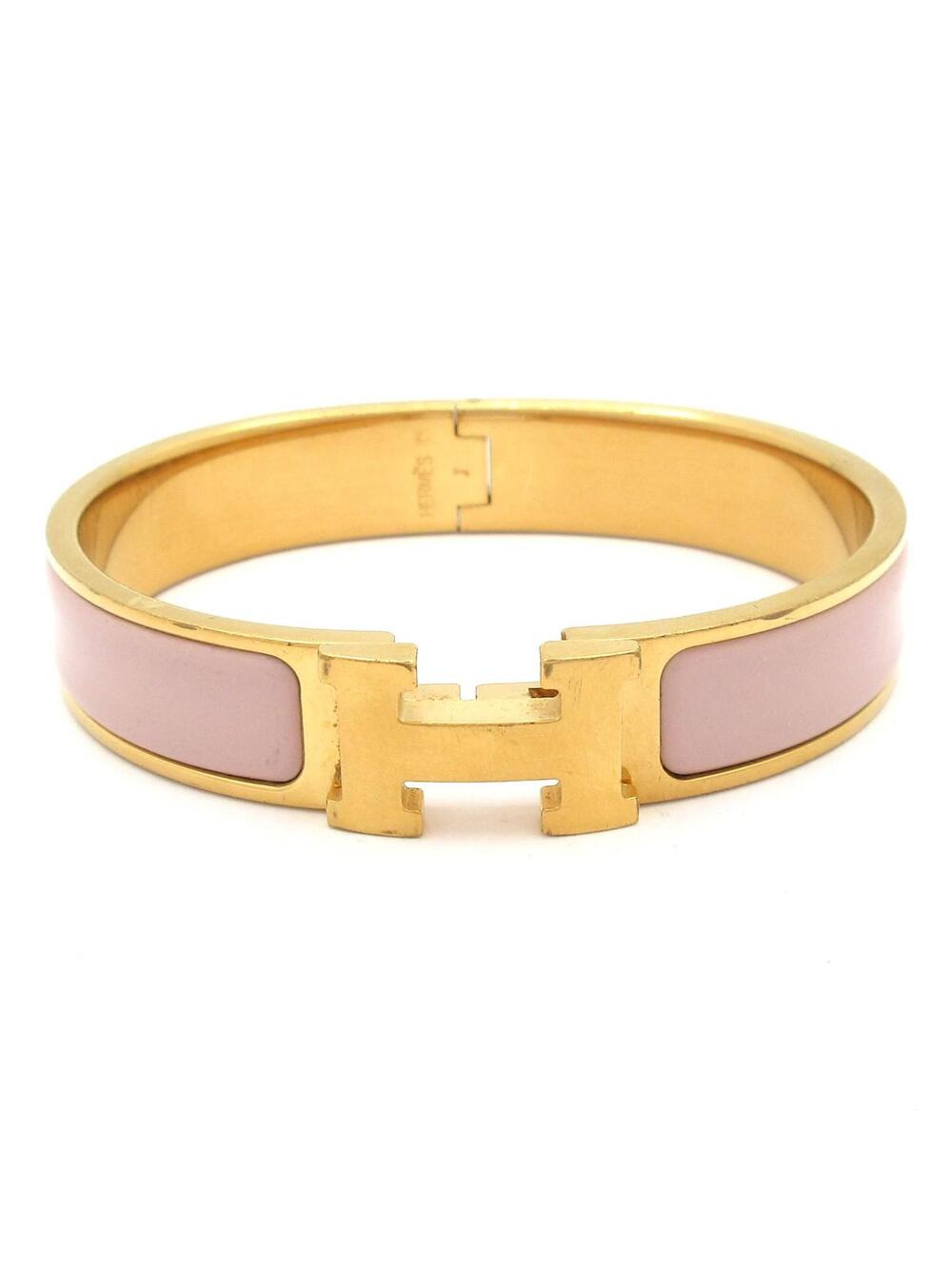 Hermes Clic Clac Gold Pink Hardware #367163H72B